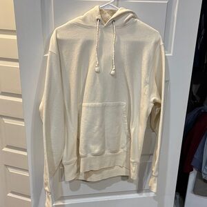 Champion Reverse Weave Cream hoodie